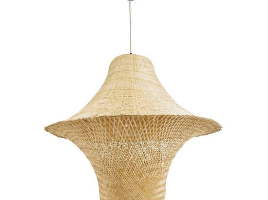 Φωτιστικό Οροφής Κρεμαστό Juniper 02047 Boho 1xE27 IP20 100x90cm Beige GloboStar