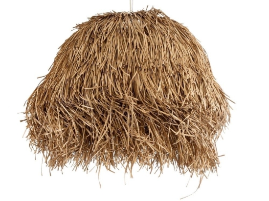 Φωτιστικό Οροφής Κρεμαστό Guadeloupe 02158 Boho 1xE27 IP20 80x60cm Beige GloboStar