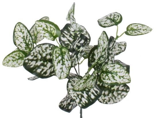 Τεχνητό Φυτό Πόλκα 78259 33cm Green-White GloboStar Πλαστικό, Ύφασμα