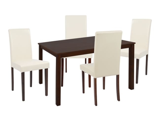 ΣΕΤ ΤΡΑΠΕΖΑΡΙΑΣ 5ΤΜΧ ΜΕ ΚΑΡΥΔΙ ΤΡΑΠΕΖΙ 120x75x74cm & ΚΑΡΕΚΛΕΣ SELENE HM10256