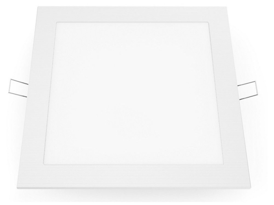 Panel Led Χωνευτό Plato1840SW 18W 4000K 1460lm White Aca Τετράγωνο Αλουμίνιο