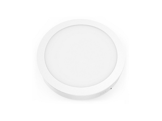 Panel Led Arca1840RW 18W 4000K 1460lm White Aca Στρόγγυλο Αλουμίνιο