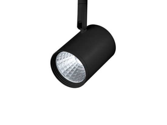 Σποτ Ράγας 2 Καλωδίων Zuno730B2 7W 3000K 500lm Black Aca Αλουμίνιο