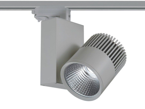 Σποτ Ράγας 4 Καλωδίων Bienal4530G4 45W 3000K 3200lm Grey Aca Αλουμίνιο