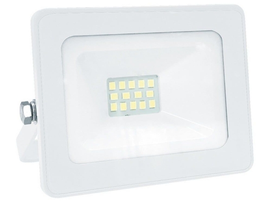 Προβολέας Led Q1030W 10W 3000K 800lm White Aca Αλουμίνιο