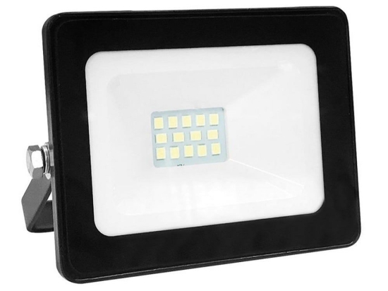 Προβολέας Led Q1060 10W 6000K 880lm Black Aca Αλουμίνιο