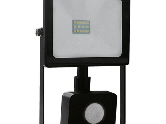 Προβολέας Led Q1040S 10W 4000K 850lm Black Aca Αλουμίνιο
