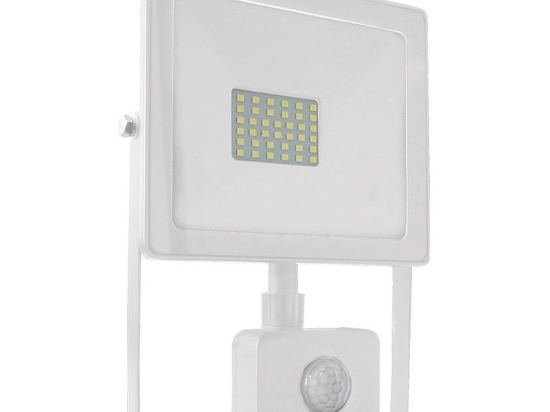 Προβολέας Led Q3030WS 30W 3000K 2400lm White Aca Αλουμίνιο