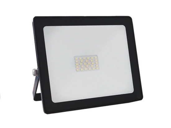 Προβολέας Led Q2060DC 20W 6000K 1760lm Black Aca Αλουμίνιο