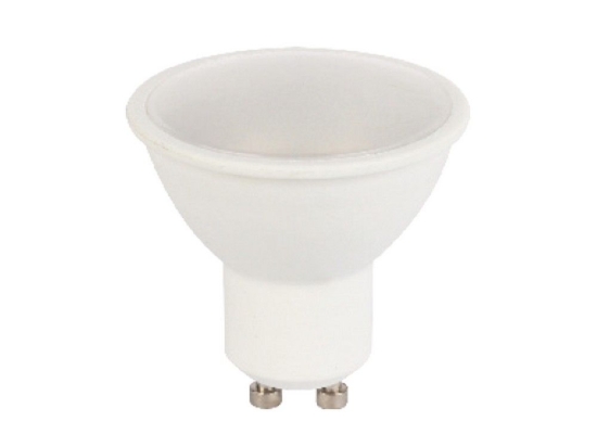 Λαμπτήρας Led Ευρείας Δέσμης 7wGu10scwn GU10 7W 6000K 555ml Aca