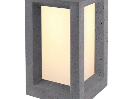 Φωτιστικό Δαπέδου MK039B-330 330MM IP65 2xE27 Max.7W Black Aca Decor