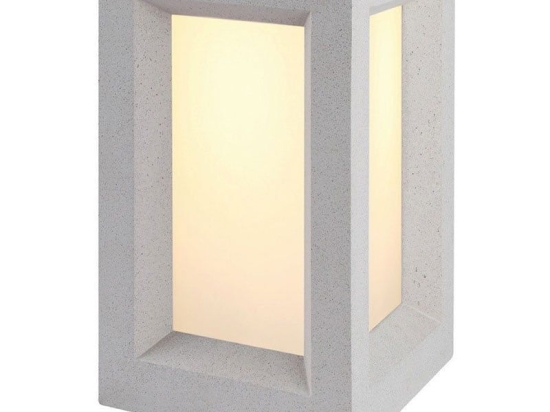 Φωτιστικό Δαπέδου MK039W-330 330MM IP65 2xE27 Max.7W White Aca Decor