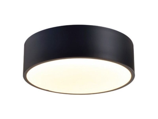 Φωτιστικό Οροφής - Πλαφονιέρα Led V29LEDC35BK 32W 2560lm 3000K D35XH10 Black Aca Decor Μέταλλο