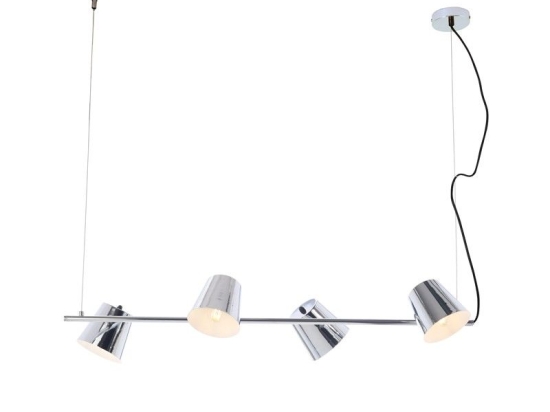 Φωτιστικό Οροφής - Ράγα EF27P4102CH 4ΧΕ14 27Χ102ΧΗ120 Chrome Aca Decor Μέταλλο