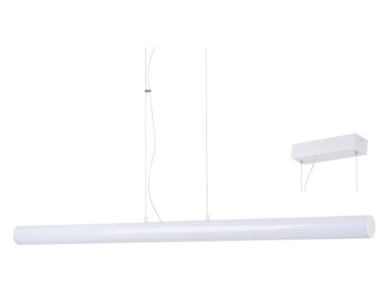 Φωτιστικό Οροφής - Ράγα Led ZM31LEDP100WH 36W 3000K 2880lm 360o 100XD5XH150 White Aca Decor Μέταλλο