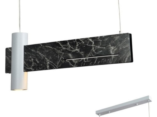 Φωτιστικό Οροφής - Ράγα Led DCR21LEDP60B 1XGU10- 12W Led 3000K 960lm 60Χ7ΧΗ120 Black Aca Decor Μέταλλο