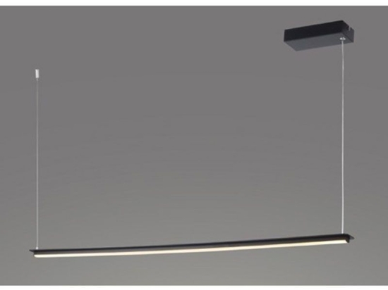 Φωτιστικό Οροφής - Ράγα Led ZM58LEDP100BK 20W 3000K 1600lm 100Χ5ΧH150 Black Aca Decor Αλουμίνιο,Σιλικόνη