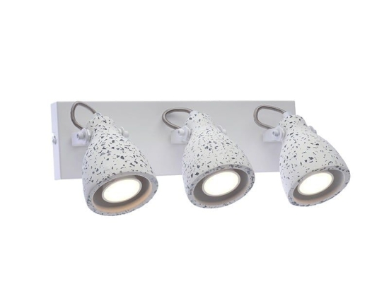 Φωτιστικό Οροφής - Σποτ AR1823W36WT 3ΧGU10 36X15X18 White Aca Decor Κεραμικό