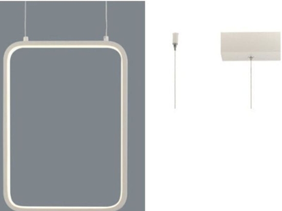 Φωτιστικό Οροφής Led V30LEDP26WH 15W 3000K 1390lm 26X14XH142 White Aca Decor Μέταλλο