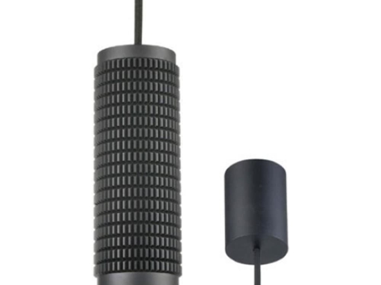 Φωτιστικό Οροφής YL10P118BK 1XGU10 D6,5XH105 Black Aca Decor Αλουμίνιο