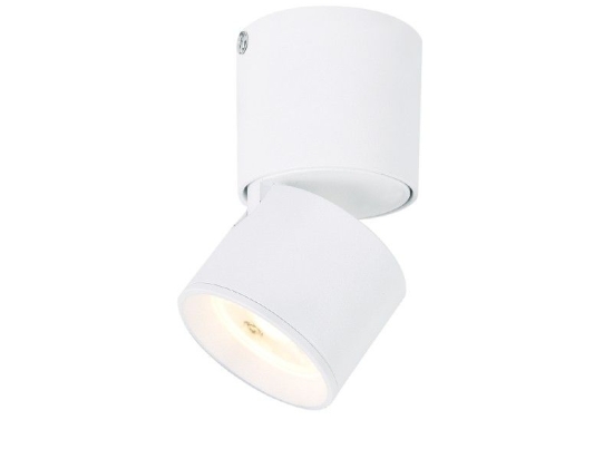 Φωτιστικό Οροφής Σποτ Led RA33LEDS6WH  5W COB 80° 3000K 400lm D5,6XH10 White Aca Decor Αλουμίνιο