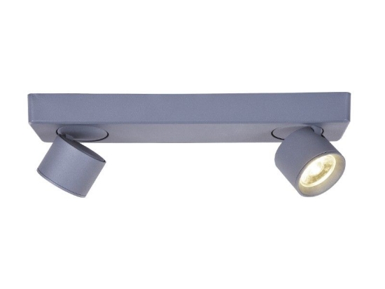 Φωτιστικό Οροφής Σποτ Led RA33LEDS32GY 10W COB 80° 3000K 800lm 32X7XH10 Grey Aca Decor Αλουμίνιο