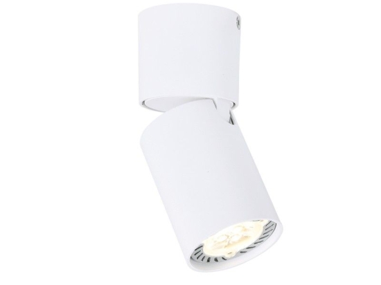 Φωτιστικό Οροφής Σποτ RA301S6WH 1XGU10 D5,5XH13 White Aca Decor Αλουμίνιο