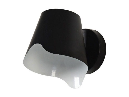 Φωτιστικό Τοίχου - Απλίκα HM481W21BK 1ΧΕ27 21Χ17Χ20 Black Aca Decor Μέταλλο