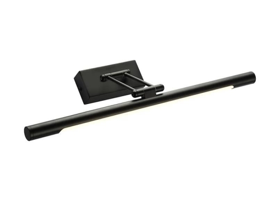 Φωτιστικό Τοίχου - Απλίκα Led PN10LEDW50BK 12W 3000K 780lm IP44 50X6X19 Black Aca Decor Μέταλλο