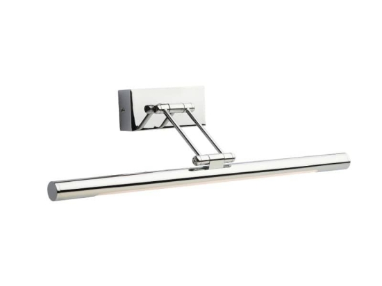 Φωτιστικό Τοίχου - Απλίκα Led PN10LEDW50CH 12W 3000K 780lm IP44 50X6X19 Chrome Aca Decor Μέταλλο