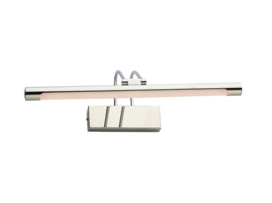 Φωτιστικό Τοίχου - Απλίκα Led PN17LEDW40CH 8W 3000K 520lm IP44 40X12X19 Chrome Aca Decor Μέταλλο