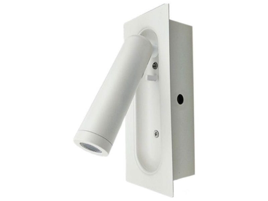 Φωτιστικό Τοίχου - Απλίκα Led SF701LEDW 3W 3200K 190lm White Aca Decor Μέταλλο