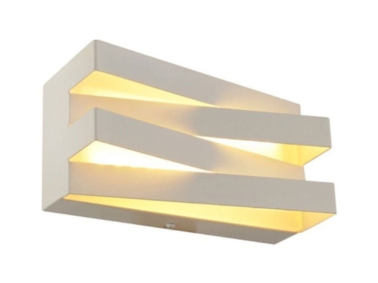 Φωτιστικό Τοίχου - Απλίκα Led V80LEDW20WH 12W 3000K 960lm 20X11X9 White Aca Decor Μέταλλο