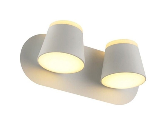 Φωτιστικό Τοίχου - Απλίκα Led V83LEDW27WH 16W 3000K 1280lm 27X12X11 White Aca Decor Μέταλλο