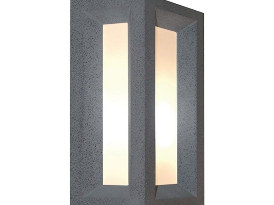 Φωτιστικό Τοίχου - Απλίκα MK062B IP65 Ε27 Max.7W Black Aca Decor