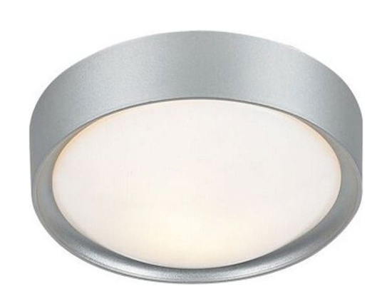 Φωτιστικό Οροφής - Πλαφονιέρα DL250L Φ36CM 2XE27 Valletta Chrome Aca Decor Acrylic