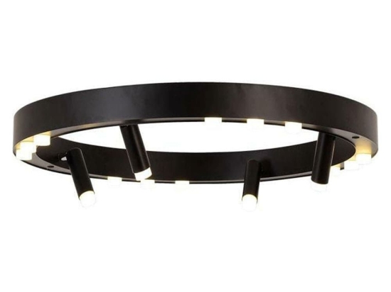 Φωτιστικό Οροφής- Σποτ Led 48W 3000K 4320LM D65ΧΗ6,5CM Magneto Black Aca Decor Αλουμίνιο