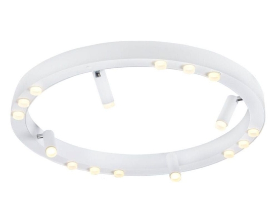 Φωτιστικό Οροφής- Σποτ Led JNBC48LED65WH 48W 3000K 4320LM D65ΧΗ6,5CM Magneto White Aca Decor Αλουμίνιο