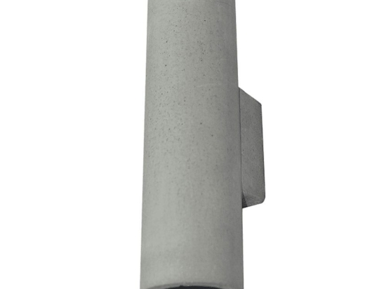 Φωτιστικό Τοίχου - Απλίκα GC85092W 2xGU10 Φ7,5x10x25CM Ror Natural Aca Decor Τσιμέντο