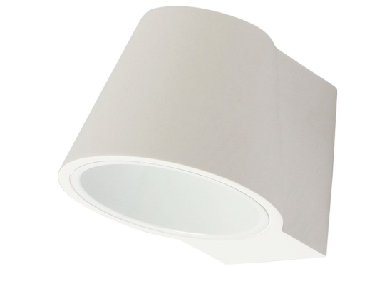 Φωτιστικό Τοίχου Γύψινο G85441W 1XG9 12,8x12,8x10,2CM Awon White Aca Decor