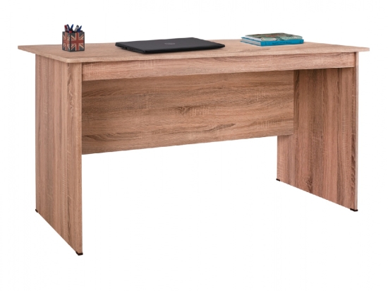 ΓΡΑΦΕΙΟ ΜΕΛΑΜΙΝΗΣ HAYDEN 120x71x74,5 HM2285.02 ΣΕ ΧΡΩΜΑ SONAMA