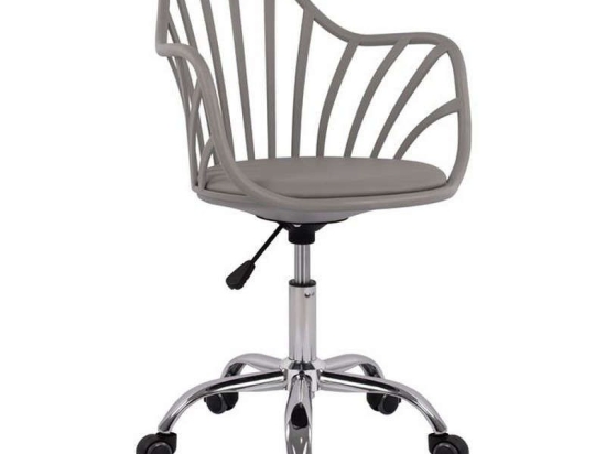 Καρέκλα Γραφείου Becky 57x57x96 HM8457.10 Grey
