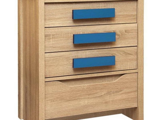 Συρταριέρα Playroom HM10217.02 Sonama-Σιελ 63x40x80cm