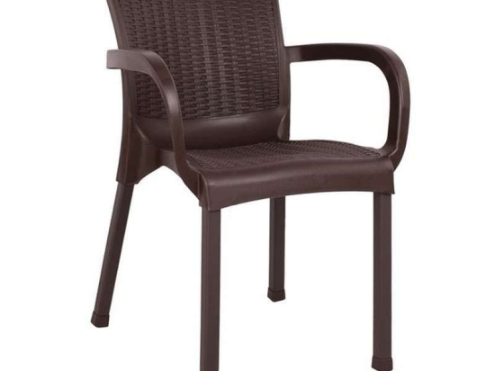 Πολυθρόνα Πολυπροπυλένιου Rattan 60x60x82 HM5591.03 Brown