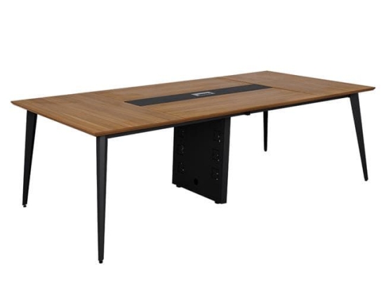Γραφείο Επαγγελματικό Συνεδριάσεων Supreme Honey Oak - Grey 242X120X75 HM2355