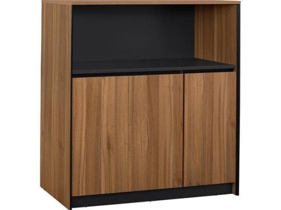 Ντουλάπι Γραφείου Supreme Honey Oak - Grey 120X40X120 HM2358
