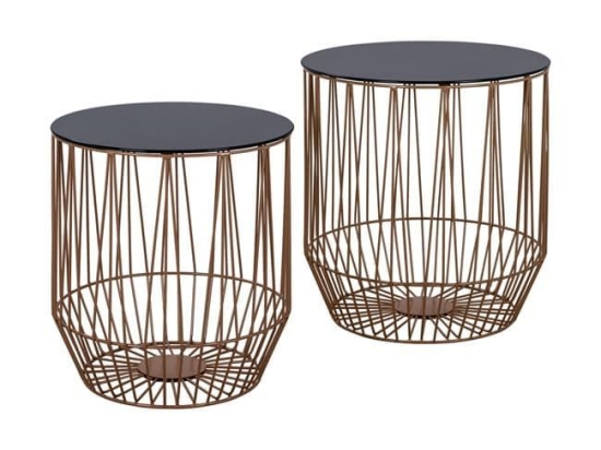 Ζιγκόν 2τεμ. Cage Black-Gold Φ45X49/Φ40X44 HM8601