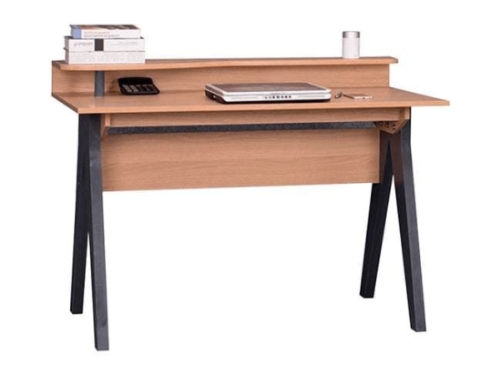 Γραφείο Chanelle 120x59x85Υ εκ. Black HM8649