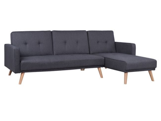 Καναπές Κρεβάτι Γωνία Αναστρέψιμη Talia HM3153 Grey 269X152X87Y εκ. Ύφασμα