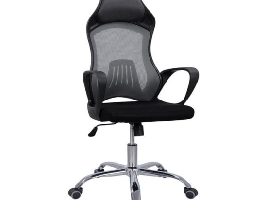 Καρέκλα Γραφείου HM1152.10 Black-Grey 64x61x116-126Y εκ.